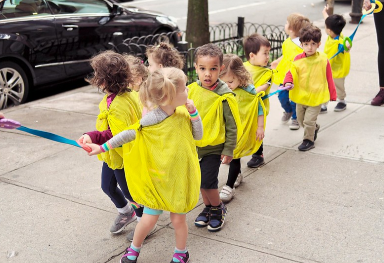 toddlers, new york city, preschool, yellow clothes, preschoolers