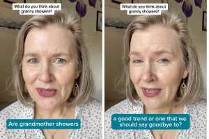 grandma showers, grandparents, parenting, family, boomers, kids, babies,