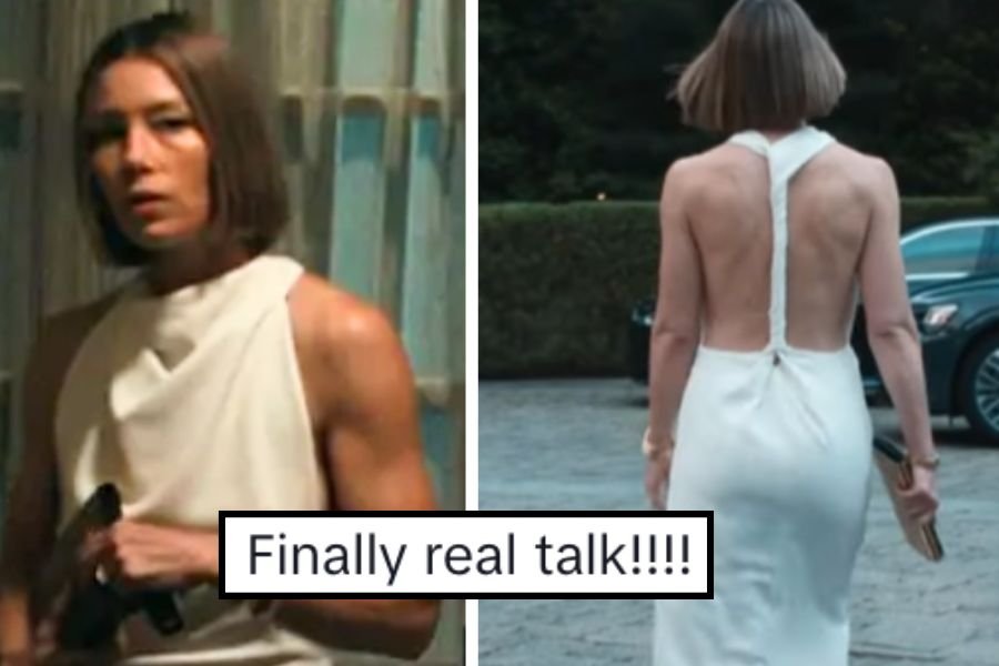 jessica biel, jessica biel workout, the better sister, jessica biel arms, ben bruno, fitness, getting toned, full body workout