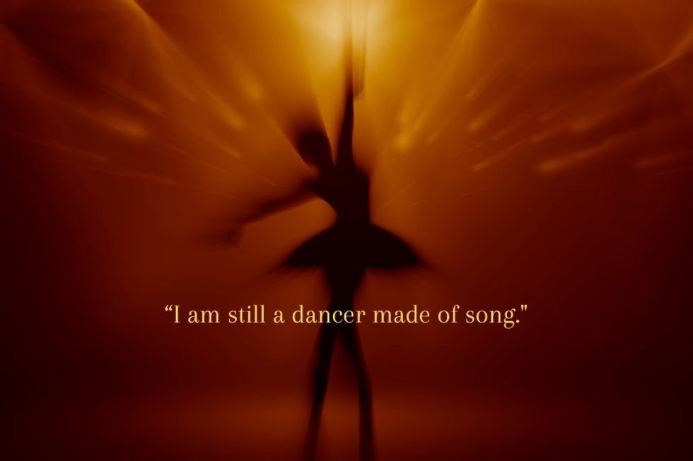 dementia, ballet dancer, poetry, poem, dancing