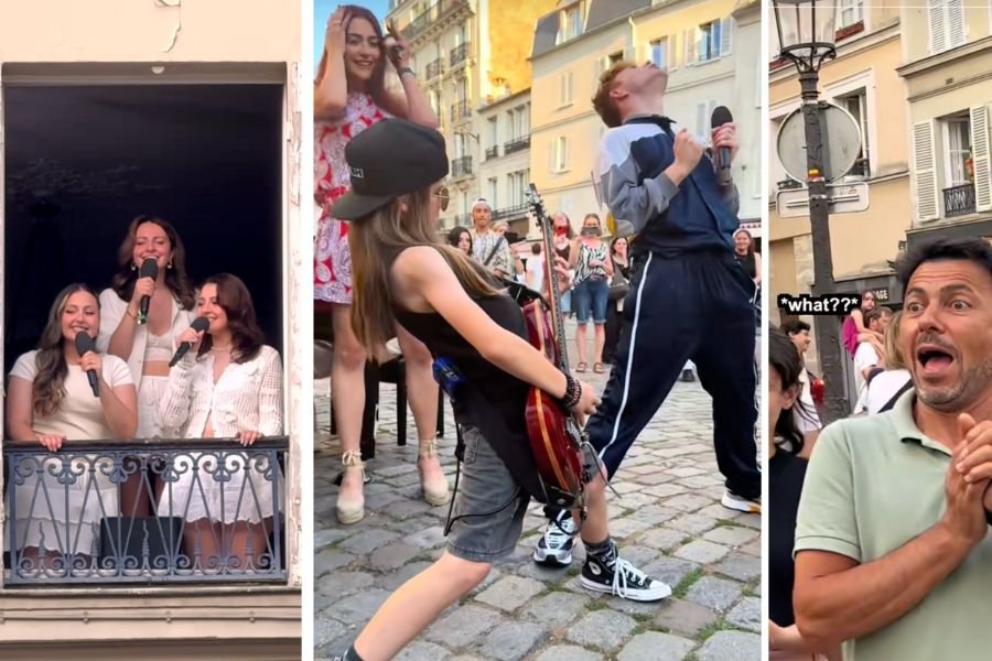 bohemain rhapsody, bohemian rhapsody flashmob, bohemian rhapsody paris, julien cohen, mickey castillo, olly pearson, music